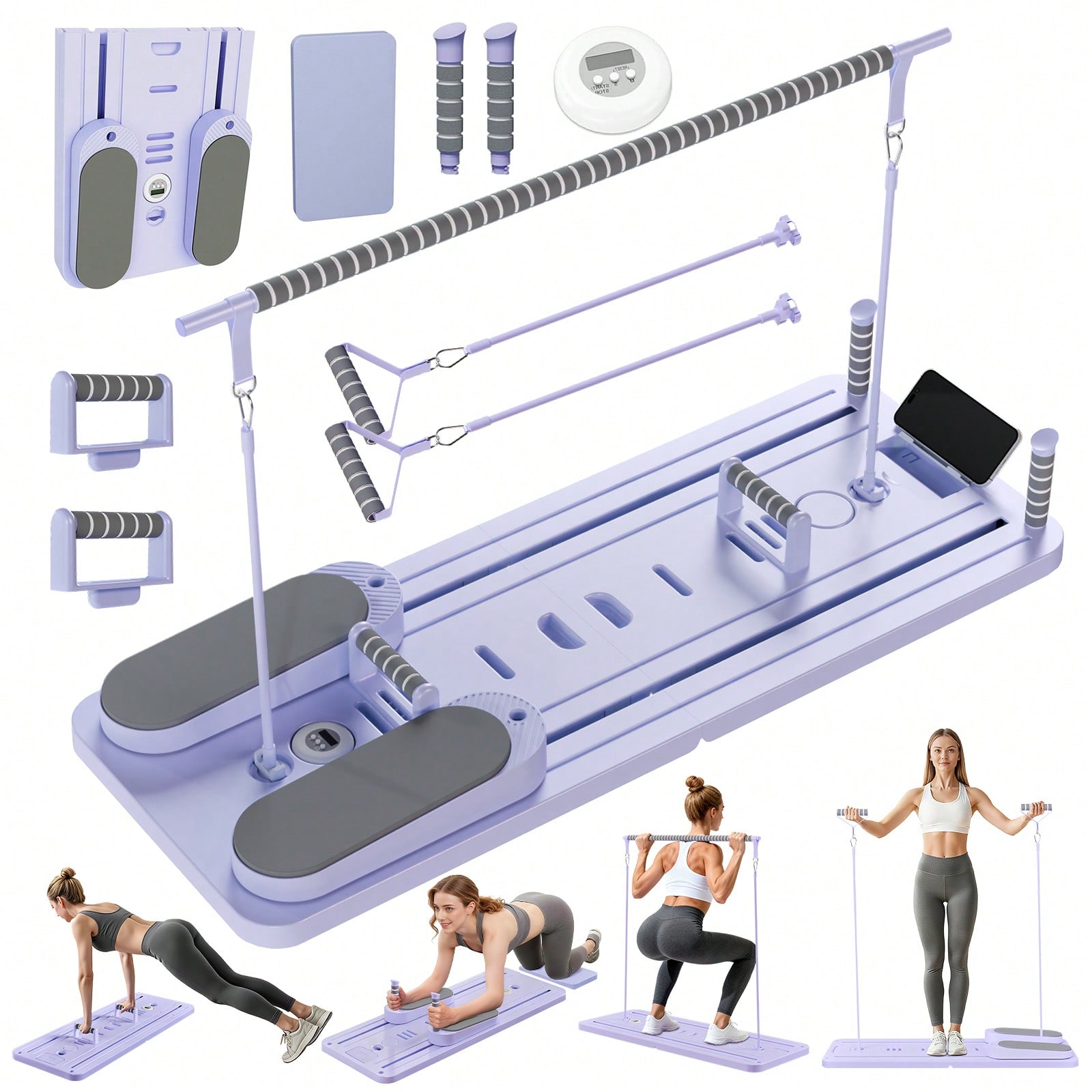 Pilates & Yoga With Harna - Barlı Pilates Reformer, Telefon Tutuculu Pilates