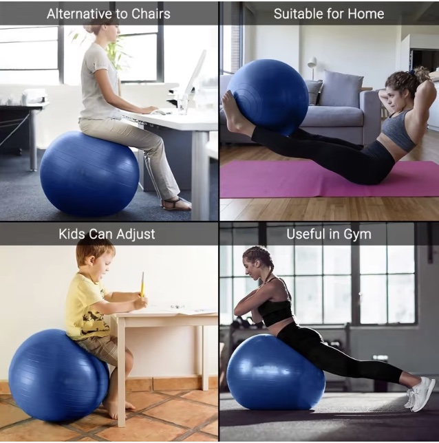 Yoga Topu 75cm Patlamaya dayan - Pilates Toning Ball incelemesi ve fiyatı